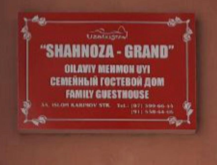 Shahnoza Grand Samarkand Exterior foto